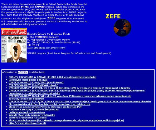 ZEFE - pozyskiwanie funduszy pomocowych
